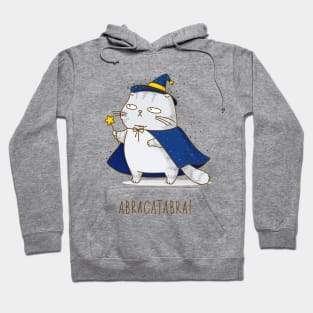 ABRACATABRA!, Cute cat with magic wand Hoodie